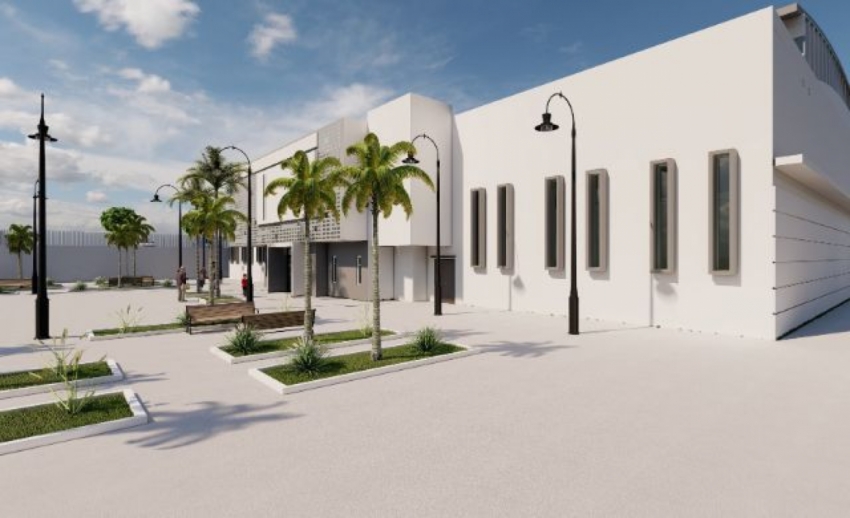 Construction d’une salle couverte omnisport à l’espace sportif Al Ghaba Al Khadra