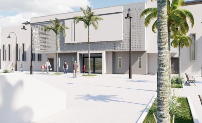 Construction d’une salle couverte omnisport à l’espace sportif Al Ghaba Al Khadra