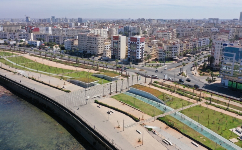 Promenade Maritime de la Mosquée Hassan II