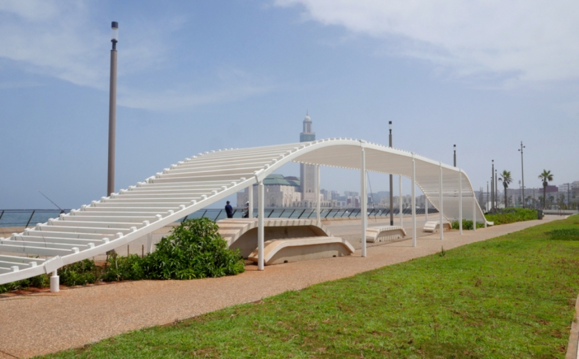 Promenade Maritime de la Mosquée Hassan II