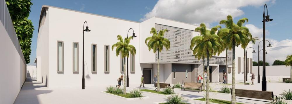 Construction d’une salle couverte omnisport à l’espace sportif Al Ghaba Al Khadra