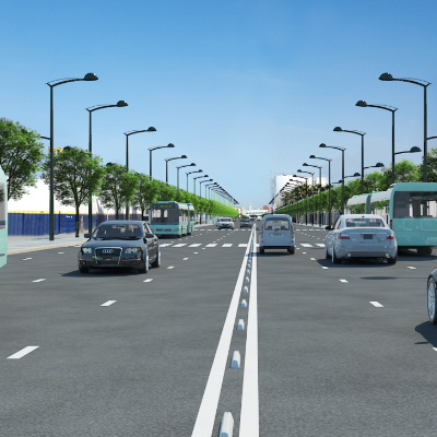 Ouverture et aménagement des voiries au niveau de la Préfecture d'Arrondissements de Sidi Bernoussi